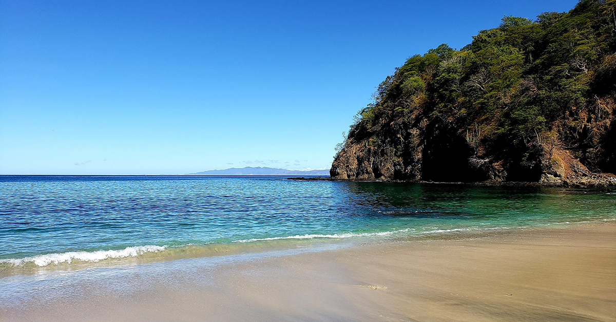 Beach on Peninsula Papagayo near the Four Seasons Costa Rica