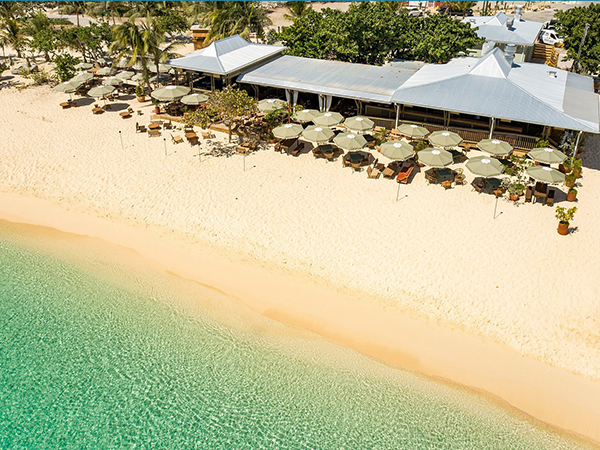 aerial photo of Bonny Moon Beach Club on Grand Cayman